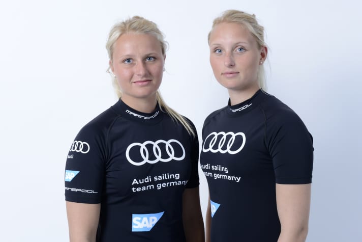   Jule und Lotta Görge haben Jurczok/Lorenz als Sparringspartner in Rio intensiv unterstützt