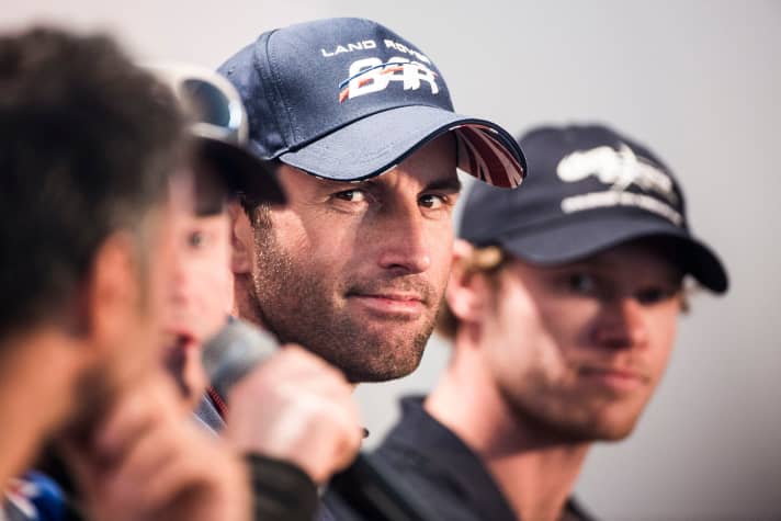   Gut drauf und angriffslustig: Sir Ben Ainslie und sein Team Land Rover BAR