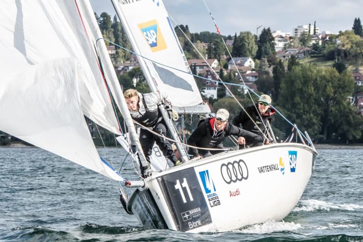   Hoped for and achieved straight away after relegation last season: the Bayerischer Yacht-Club is back in first class in 2016