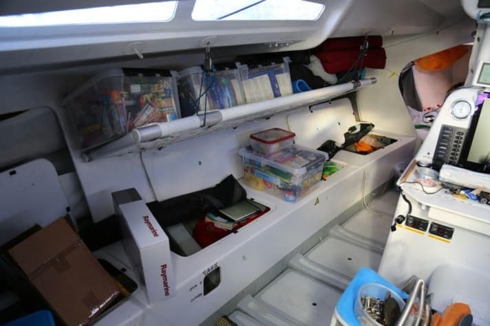   La "Croix du Sud" sottocoperta: l'intimità di una sala da ballo vuota