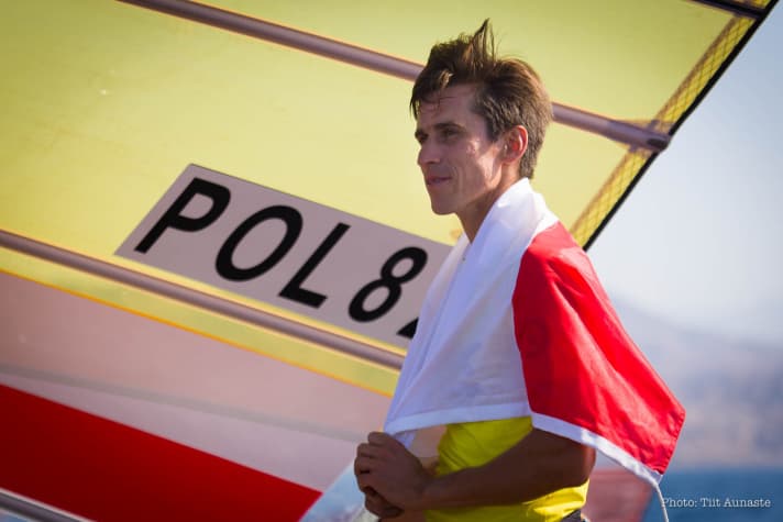   Campione del mondo RS:X 2016: Piotr Myszka dalla Polonia