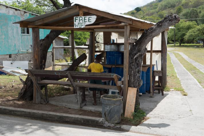   Free Wifi. The Caribbean is characterised by its simplicity