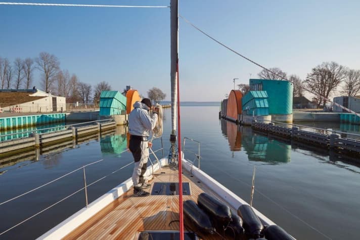   The Greifswald barrage has been in operation since today