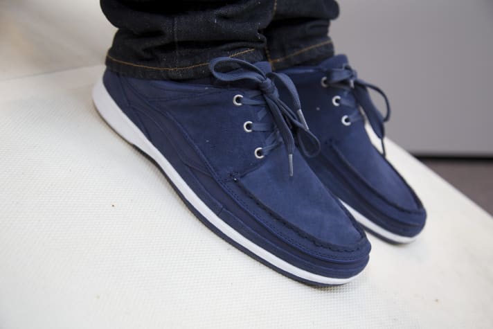   The leisure and sailing shoes performed slightly better in the tests