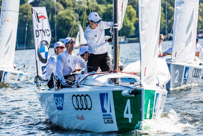   Chasing the title with victory in Berlin: the team from the German Touring Yacht Club