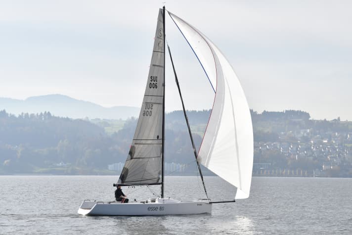   Esse 850 LE: einhandtauglich auch mit Gennaker