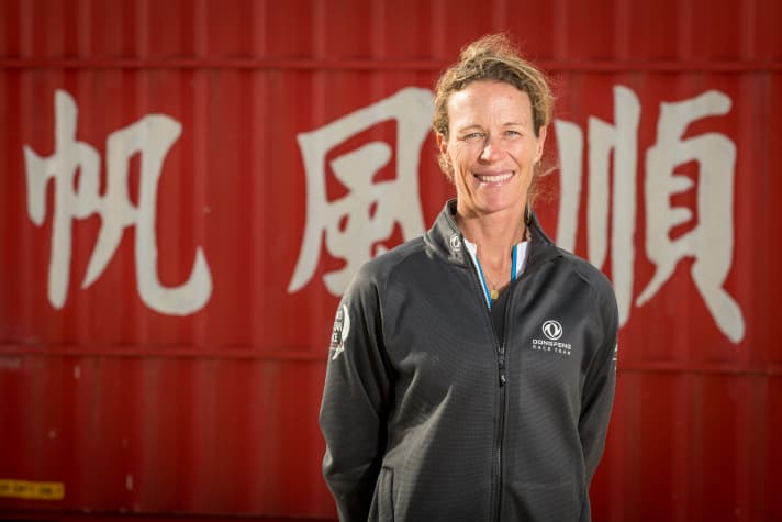  Gute Aussichten für die Niederländerin Carolijn Brouwer: Sie startet für das Dongfeng Race Team, mit dem sie ein gemeinsames Ziel verbindet: der Sieg im wichtigsten Mannschaftsrennen um die Welt