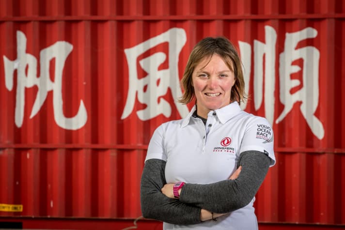   Ehrgeizig, selbstbewusst und nun vor dem Start ins Rennen ihre Lebens: Die Französin Marie Riou wurde vom Dongfeng Race Team verpflichtet