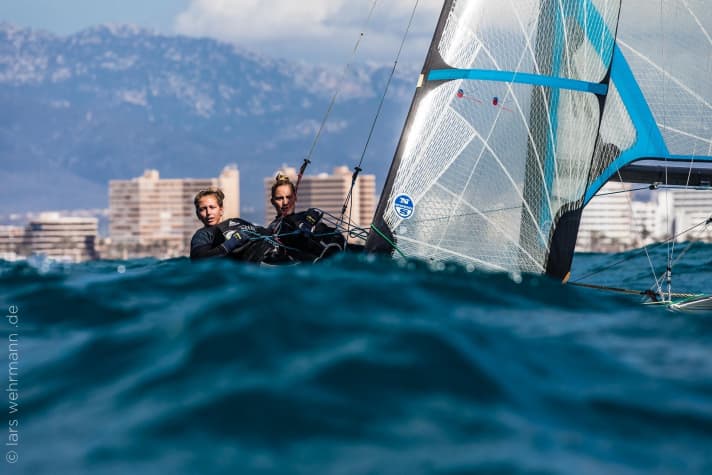   De retour et en route pour 2020 : Victoria Jurczok/Anika Lorenz au Trofeo Princesa Sofia devant Palma de Majorque