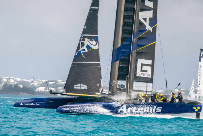   Viaggiare a rotta di collo: il team svedese Artemis Racing