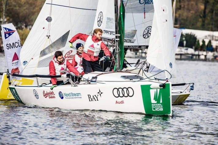   Mit starken Leistungen übernahm der SMCÜ beim Saisonfinale in Berlin zunächst die Tabellenführung