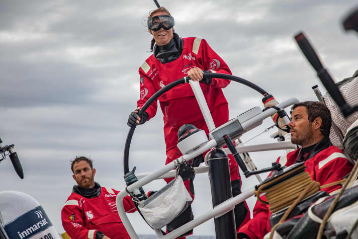   Al volante per il team Sun Hung Kai / Scallywag: Annemieke Bes