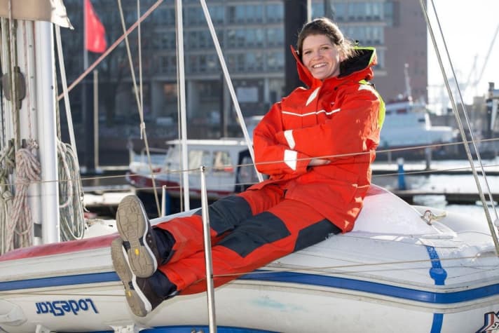   Die Verstärkungen wurden auf dem Törn strapaziert, haben sich aber bewährt