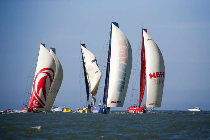   Mit dem hier deutlich sichtbaren Problem rang Team Brunel minutenlang. Es war ein teurer Fehler, denn er führte von aussichtsreicher Position in den Top Drei rückwärts auf den vorletzten Rang im Ziel