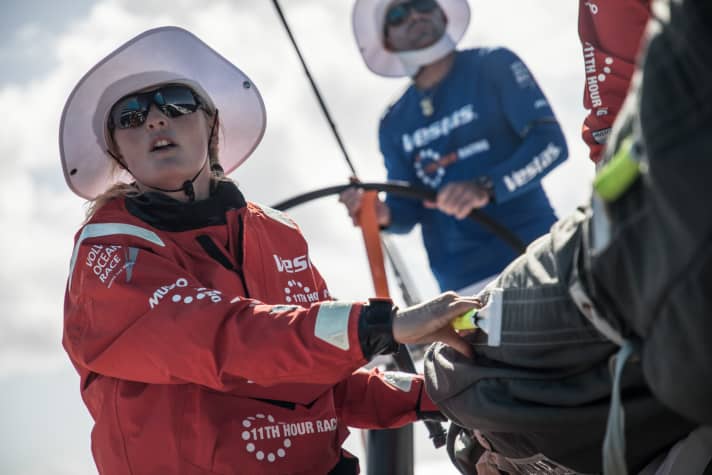   After a few regattas and training in the 49erFX, Rio bronze medallist Jena Mai Hansen is back with Team Vestas 11th Hour Racing