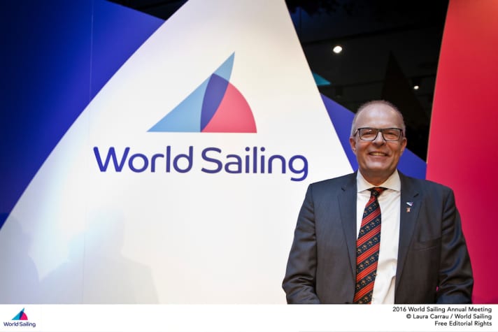   World Sailing President Kim Andersen