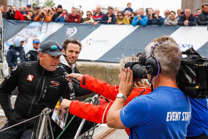   Non ha paura di dire quello che pensa: lo skipper australiano "Scallywag" David Witt