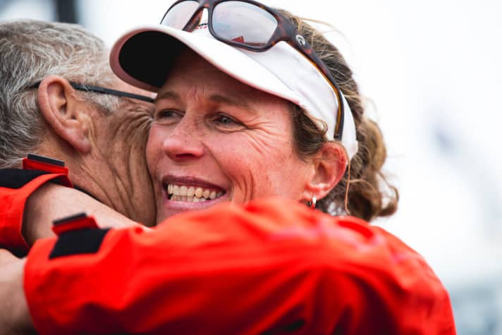   Arrived: After winning the Volvo Ocean Race, Carolijn Brouwer is the new figurehead of female sailing on a par with the men