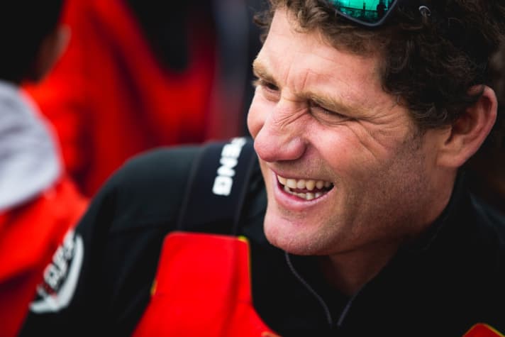   Lo skipper di Dongfeng Charles Caudrelier