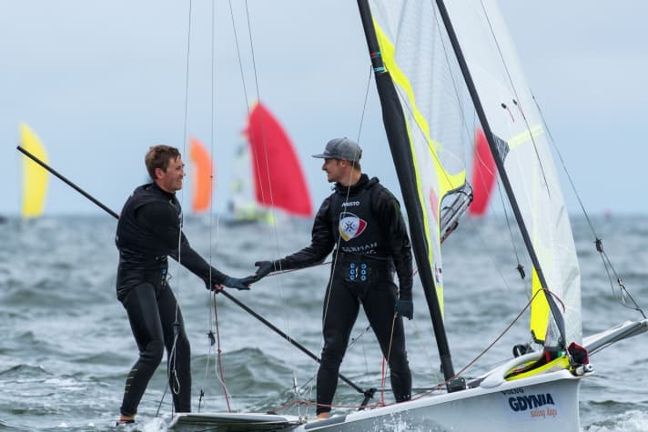   Jakob Meggendorfer and Andreas Spranger almost sailed into the medal final - a good European Championship series for the crew from Bavaria