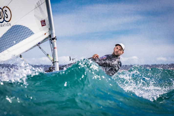   Hatte in Aarhus die zweite Bronzemedaille für das German Sailing Team gewonnen: Laser-Steuermann Philipp Buhl