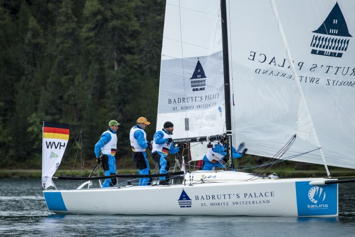   Meilleur club allemand et troisième meilleur club européen à la finale de la Sailing Champions League à St. Moritz : le club de sport nautique Hemelingen de Brême
