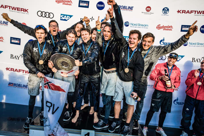   German club champions 2018: the sailors of the North German Regatta Club