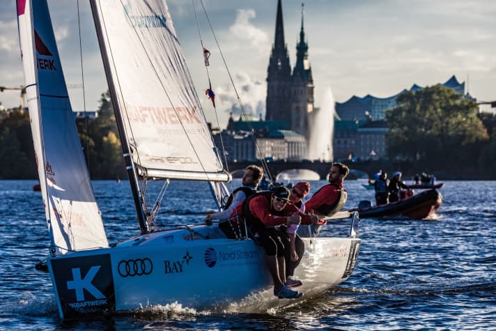   Troisième place au classement général de la saison pour le Württembergische Yacht-Club et son équipage mené par le barreur Max Rieger.