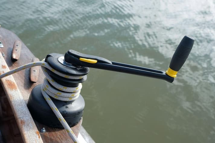   Test en conditions réelles : Chaque manivelle a dû faire ses preuves à bord lors d'un test pratique