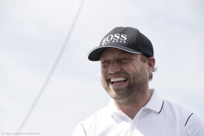   "Hugo Boss"-Skipper Alex Thomson