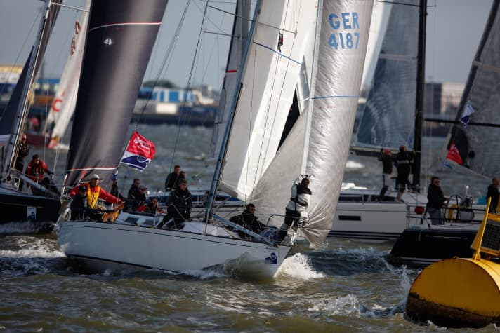   Gute Seemannschaft gefordert: Die Nordseewoche prüft ihre Teilnehmer