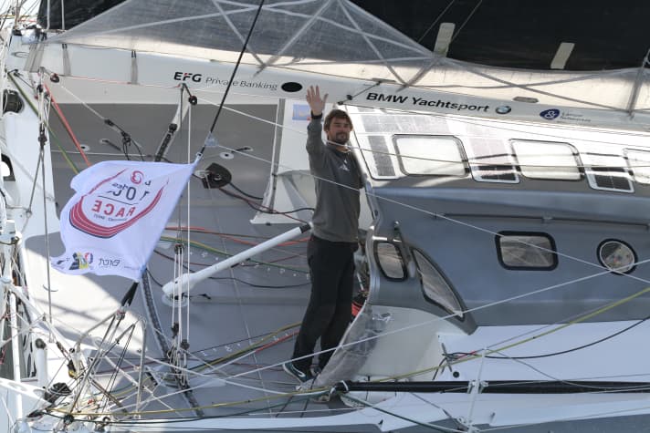   Le skipper de Round-the-World Boris Herrmann