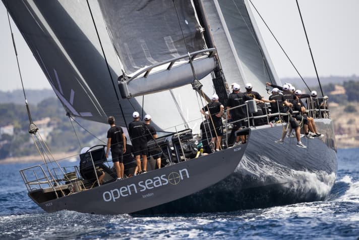  Un bel sogno cruiser-racer lungo 30 metri nel look Wally: l'"Open Season".