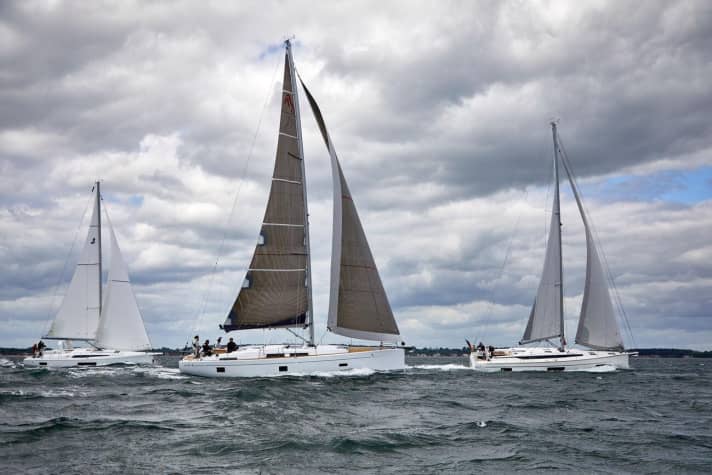   The comparison runs took place in very different conditions