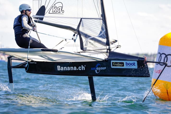   Leader in the motte after day 1: the Swiss Adriano Petrino