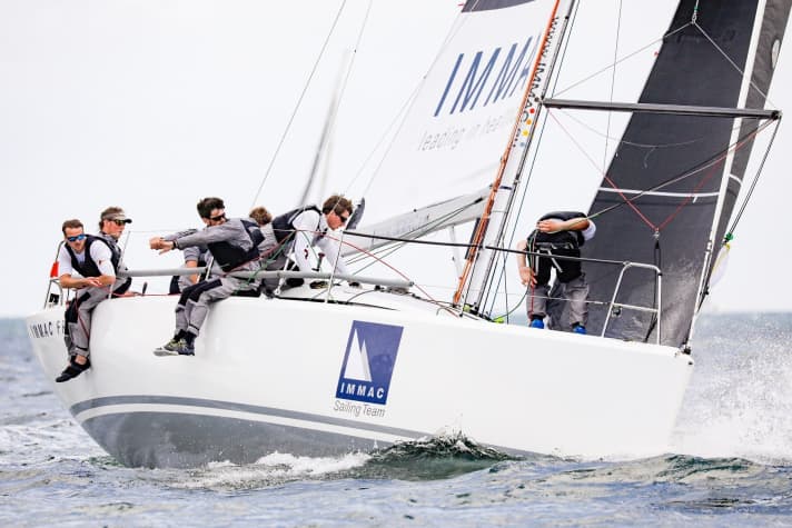   I nuovi campioni tedeschi in ORC III: Kai Mares e l'equipaggio di "Immac Fram".