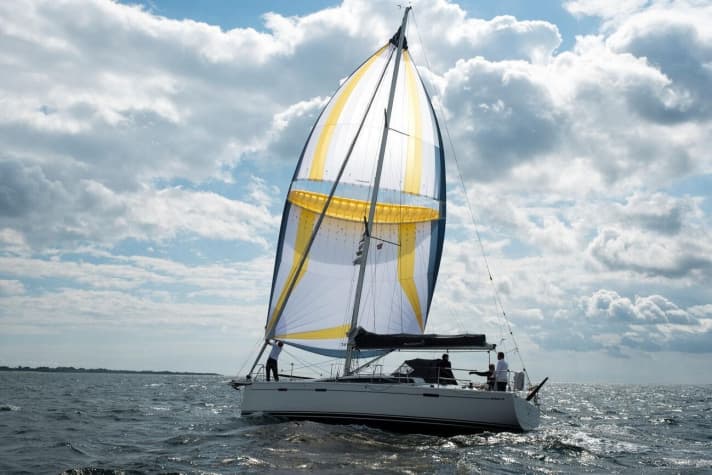   Istecs neuer Parasailor im Einsatz