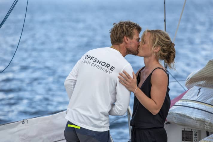   Morten Bogacki im Glück mit Freundin Beatrice