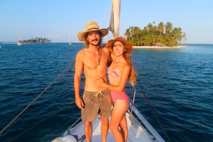   L'équipage "Vagabonde" Carausu et Whitelum