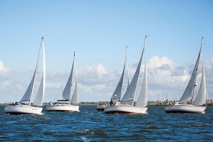   Le plaisir de naviguer à cinq : le test comparatif sur l'eau a montré de nettes différences dans les performances de navigation et l'ergonomie