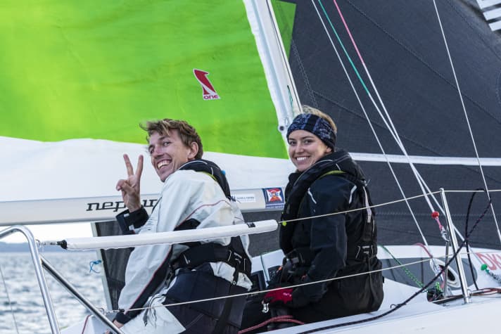   Lina Rixgens e Sverre Reinke sono impazienti di partecipare alla seconda edizione della 500 miglia del Baltico.