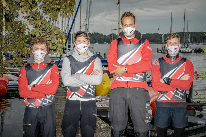   HSC dalla maschera al gilet: gli Hamburger dell'Alster esterno