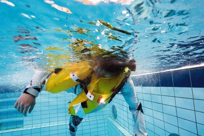 Keine Sorge, die dreht sich noch: Die Crewsaver Ergofit.