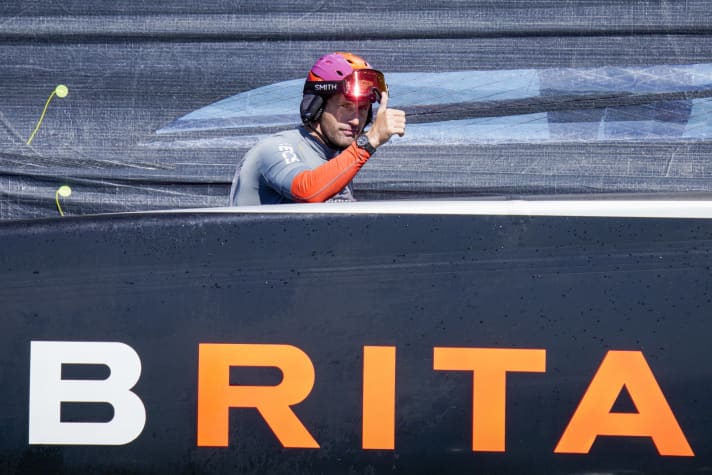   Sir Ben Ainslie: Thumbs up - that's the gesture his fans want to see from him