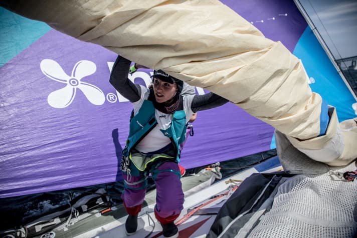   Ackert à bord pour AkzoNobel : Martine Grael, championne olympique de 49erFX