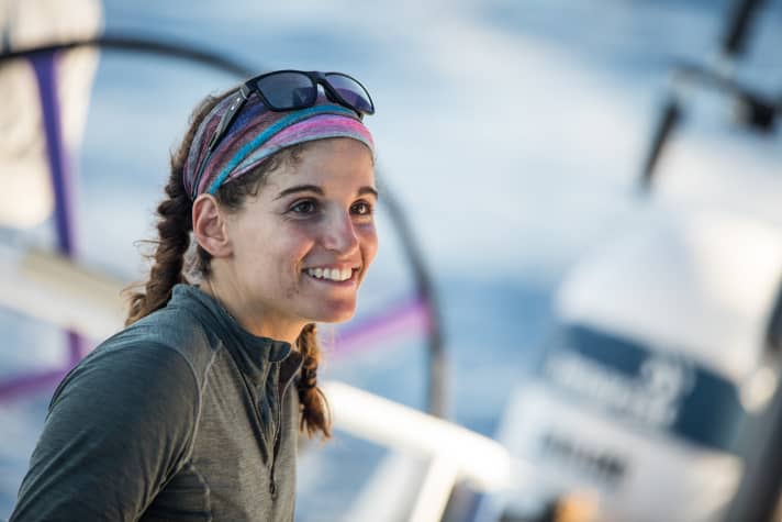   Her fellow sailors say that Martine Grael is always 100 per cent motivated