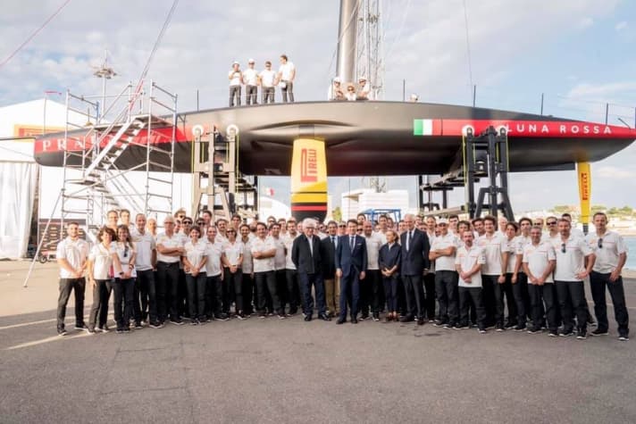   Il team di Luna Rossa Prada Pirelli ha l'ambizione di portare finalmente l'America's Cup in Italia.