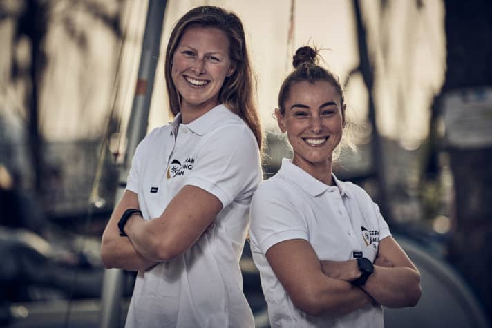   Aiming for the Olympic ticket at the World Championships: Frederike Loewe and Anna Markfort