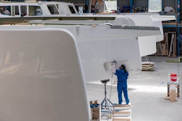   Island production instead of assembly line production, small-scale instead of large-scale production - many things at Privilège are fundamentally different from the processes and corporate culture at Hanseyachts