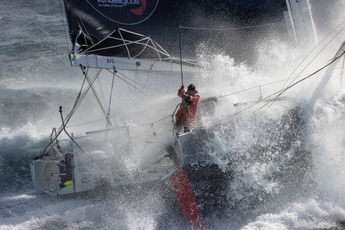   Als Dirigent auf dem Wasser und an Land stark: Boris Herrmann in seinem Element